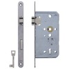 ToniTec® Mortice Lock Soft Lock Whisper Trap 55/72/8 Stainless Steel