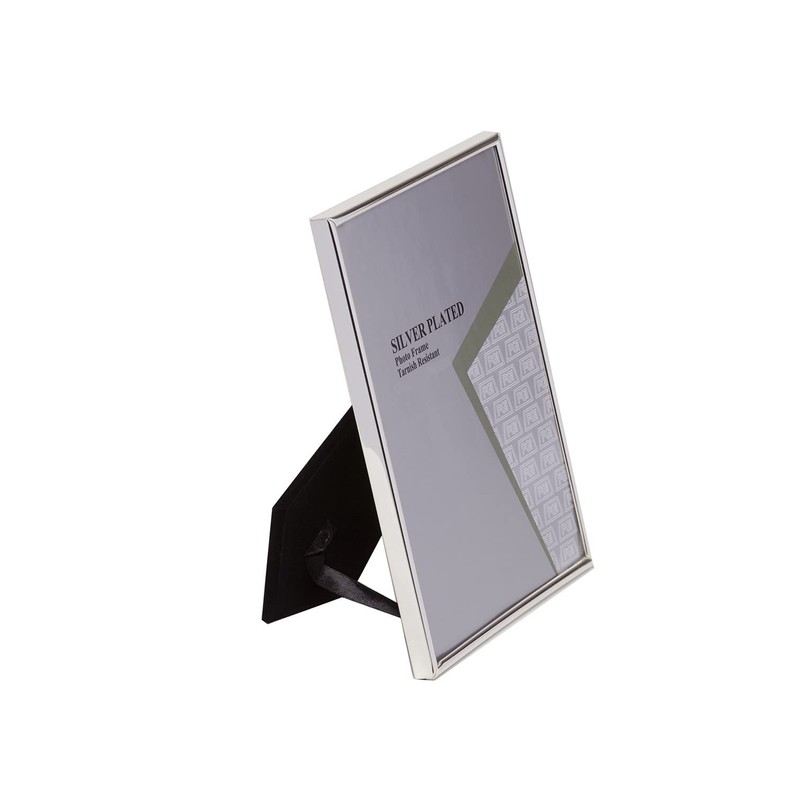 3.5 x 5-inch Silver Thin Edge Single Photo Frame Stands