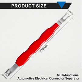 2 Pcs Automotive Electrical Terminal Connector Separator Removal Tool, Plug Connector Disconnect Tool, Universal Electrical Tools for Cars