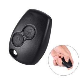 Qiilu Car Remote Control 2 Buttons Key Shell, Car Key Fob Shell Cover Case Fit for Mode Master, Popular