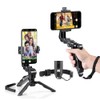 Zeadio Wireless Mini Smartphone Tripod Grip Stabilizer, Desktop Tabletop Stand