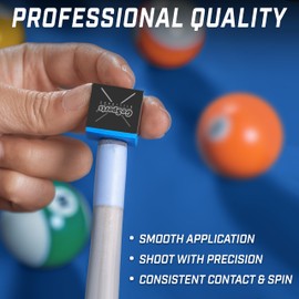 GoSports Premium Pool Cue Chalk Cube 12 Pack - Blue Billiards Pool Stick Chalk