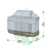[monsoon] BBQ Grill Cover Waterproof Barbecue Grill Covers (64") Hunter