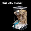 Automatic Bird Feeder,No Mess Bird Feeder,Premium Clear Plastic Bird Feeder