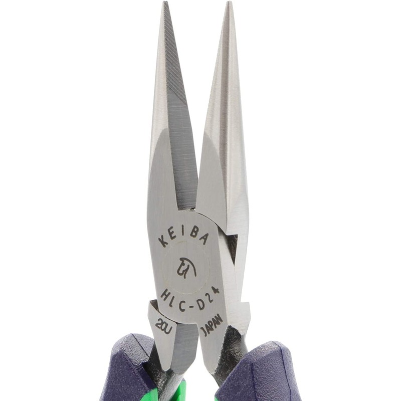 keiba (keiba) Professional Hobby Needle Nose Pliers with groove HLC