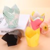 uxcell 200 Pcs Tulip Baking Cups Cupcake Muffins Liners Paper