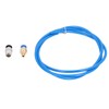 5PCS PTFE Tubes with 20PCS Pneumatic Fittings PC4‑M6 PC4‑M10 for