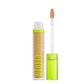 NYX Professional Makeup, Wonder Snatch, Corrector líquido para rostro, 24h de hidratación. Acabado mate natural. Fórmula vegana. Tono: Natural (Beige 