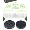 DEKAROX Carbon Filter Activated Carbon Filter 175 mm Diameter for