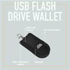 KING OF FLASH Portable Flash Drive Shuttle Carry Case, Black