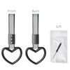 JDM Ring Heart Shaped Car Handle Straps,Rear Bumper Warning Rings