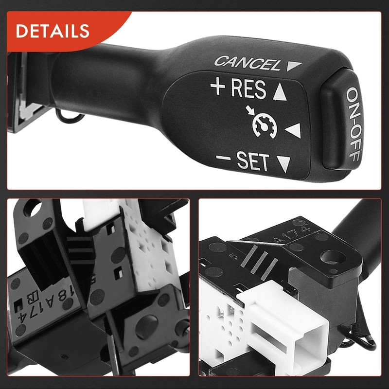 A-Premium Cruise Control Switch Assembly Compatible with Toyota & Lexus