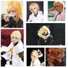 KiyaCos Blonde Short Cosplay Wig Heat Resistant Synthetic Hair