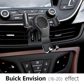 LUNQIN Car Phone Holder for Buick Envision SUV 2016-2020 Auto Accessories Navigation Bracket Interior Decoration Mobile Cell Phone Mount