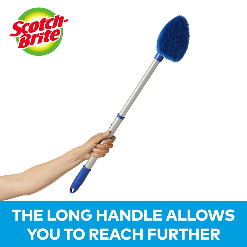 Scotch-Brite B002YLX690 Shower and Bath Pk (1 Scrubber Total), 1