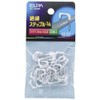 Elpa (ELPA) Staple 3/4 Wiring Cable Internal Dimension/8.0mm White 40-piece