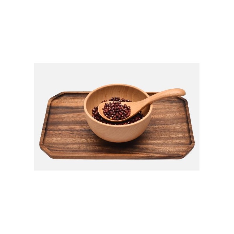 Honey ice Cream Mixer Small Wooden Spoon Wooden Tableware Household
