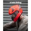 ILM Adult Motorcycle Helmet Dual Visor Flip up Modular Full