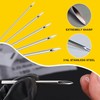 Romlon Ear Nose Piercing Tools - 50Pcs Mixed 12G 14G