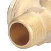 Air Compressor Check Valve,3 Port Air Compressor Parts,0.8x0.7x0.4 Inches 3