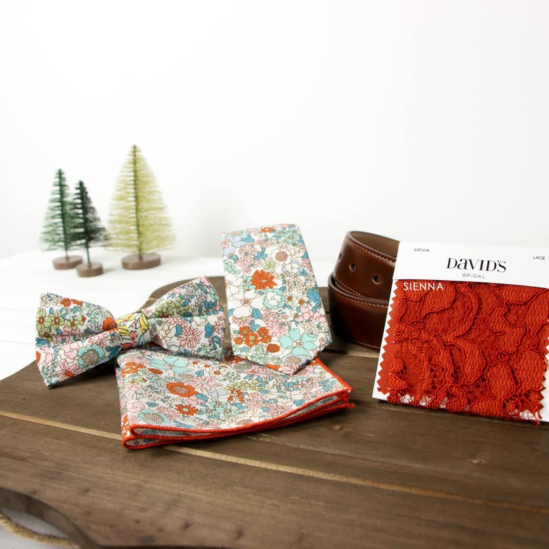 Spring Notion - Tirantes y pajarita de algodón para niños