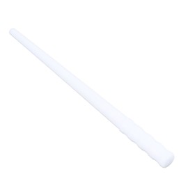 Ring Sizing Mandrel Plastic Nylon 0.56 to 0.84in Diameter Knurled Handle Plastic Ring Stick for Jewelry Making Craft White