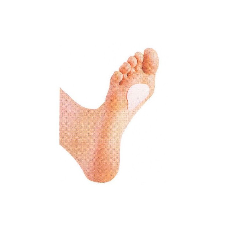 Sorbo Cushion Pads for Feet (4 Pieces) Oak