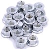 M4 (4mm) Serrated Flange Hex Nut - Steel (Pack of