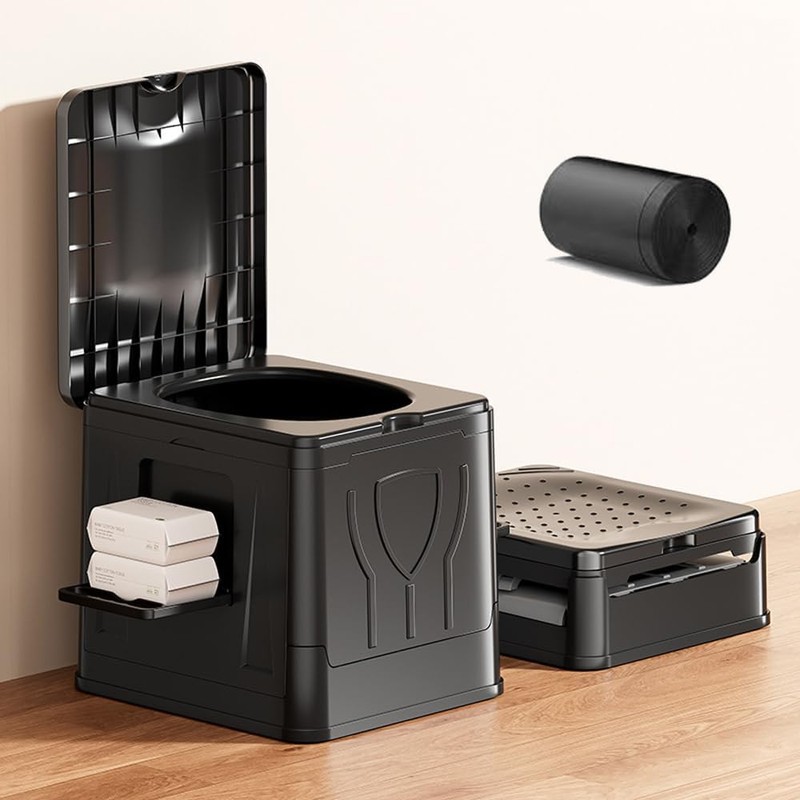 LeapLife Heavy-duty Garbage Bags For Portable Foldable Camping Toilet for