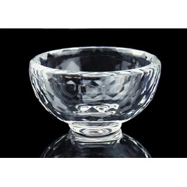 Tibetan Buddhist Water Offering Bowl - Mini Tibetan Meditation Altar Buddhist Transparent Offering Bowl, Yoga Meditation Altar Tibetan Buddhist Supplies Offering Bowl / 2.36" Diameter