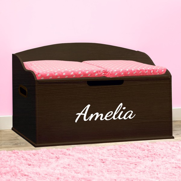 DIBSIES Personalized Creative Wonders Toy Box (Signature Series - Girls,