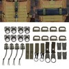 30 Pieces Molle Attachments, Easy to Use Backpack Accessories for