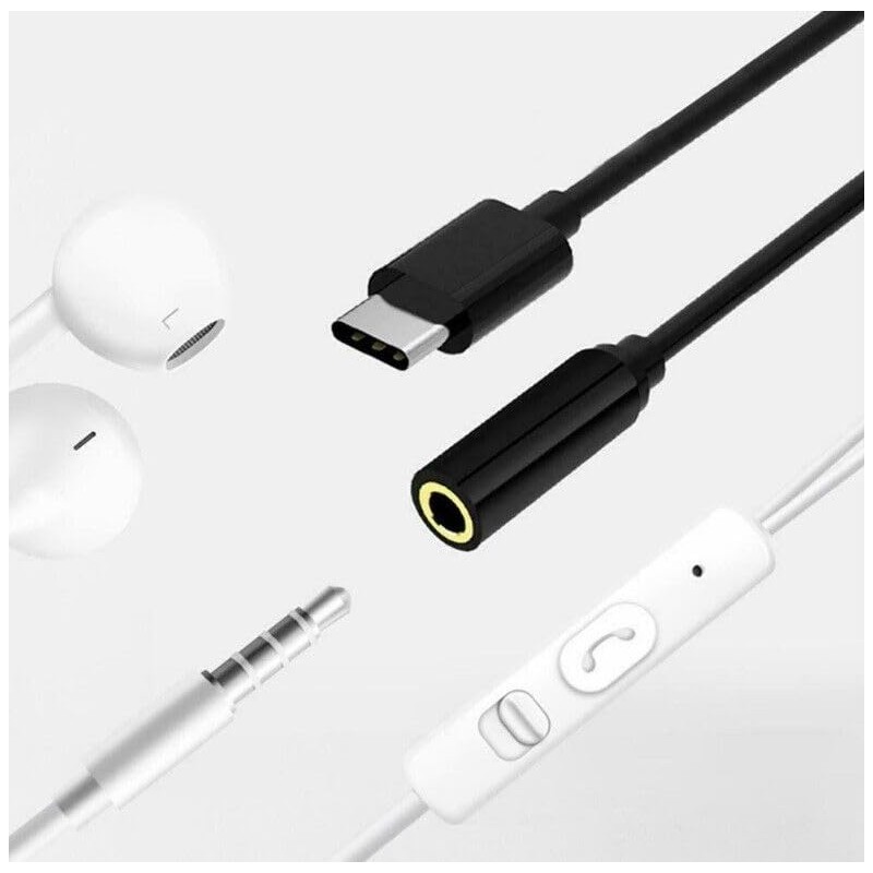 Generic Earphone Naylon braided headphones Stereo Sound Headphone 3.5mm Handsfree