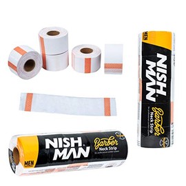 NISHMAN Professional Halsschutzkrause Barber Neck Paper 1 Stange 5 x 100 Stk.