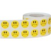 Sad Face Stickers Yellow Sad Face Labels 0.50 Inch 1,000