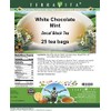 White Chocolate Mint Decaf Black Tea (25 tea bags, ZIN: