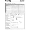 Burda Style Sewing Pattern 6268 - Misses Dirndl Style Sweater