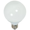 Satco S7305 15-Watt Medium Base Globe, 4100K, 120V, Equivalent to