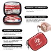 Mini First Aid Kit - 150 Piece Small Waterproof Hard