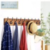 Bosdontek 10 Pcs Modern Coat Hooks Wall Hooks Clothes Hat