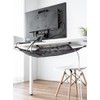 E-Supply EEX-CBH10BK Cable Tray, Mesh, Under Desk, Net Type, Width