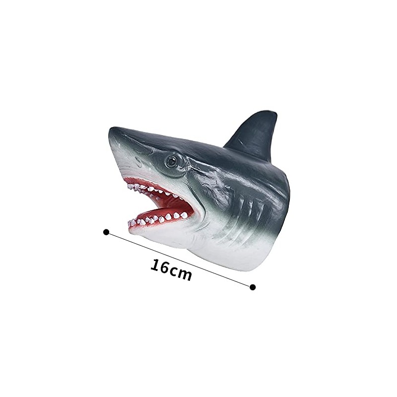 Shark Hand Puppet Animal Super Realistic Hand Puppet Animal Head