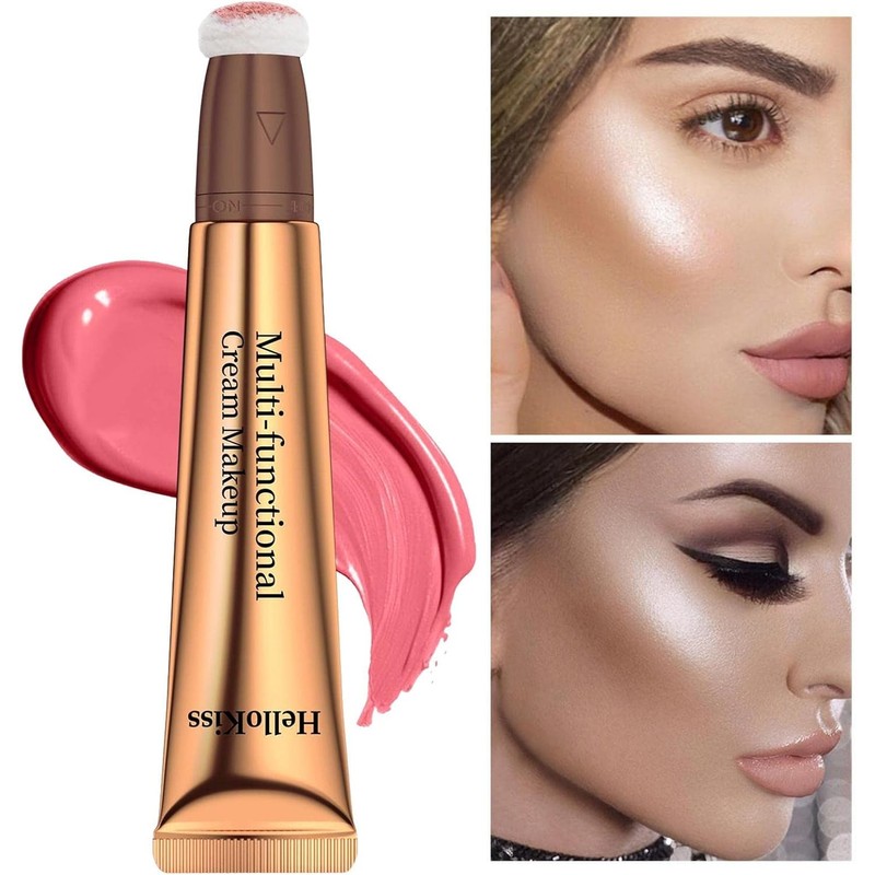 Rubor líquido 3 en 1 con iluminador barra – Littryee