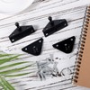 4pcs 10mm Ball Stud Mounting Brackets, Black Gas Struts Mounting