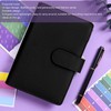 A6 Loose Leaf Notebook with Paper Detachable Leather Cover 6