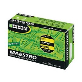 Crayon Maestro Dixon 6 Colores Azul C/20
