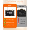 Gaahkai 10 PCS Large Hanging Chalkboard Signs, 9"x6" Reusable Double