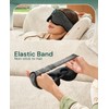 Bluetooth Sleep Mask with Wireless Headphones – Soft 3D Contoured