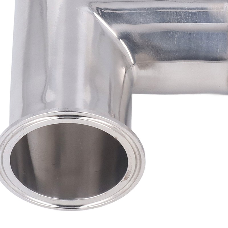 Triple Clamp Tee 3 Way 304 Stainless Steel Hose Pipe