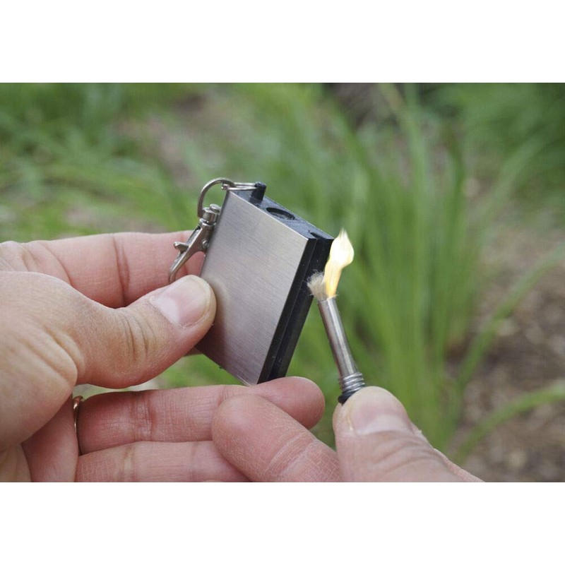 HTTMT 5X Instant Survival Magnesium Fire Starter 15000 Matches in